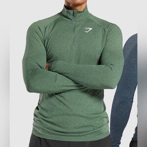GYMSHARK VITAL SEAMLESS 1/4 ZIP Slim Fit. Men’s size Medium. Great condition!